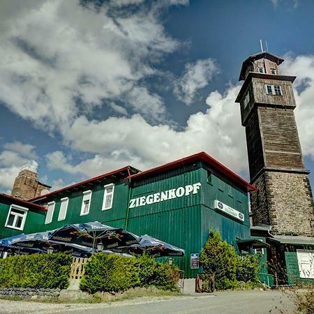 Berggasthof Ziegenkopf Hotell Blankenburg  Exteriör bild