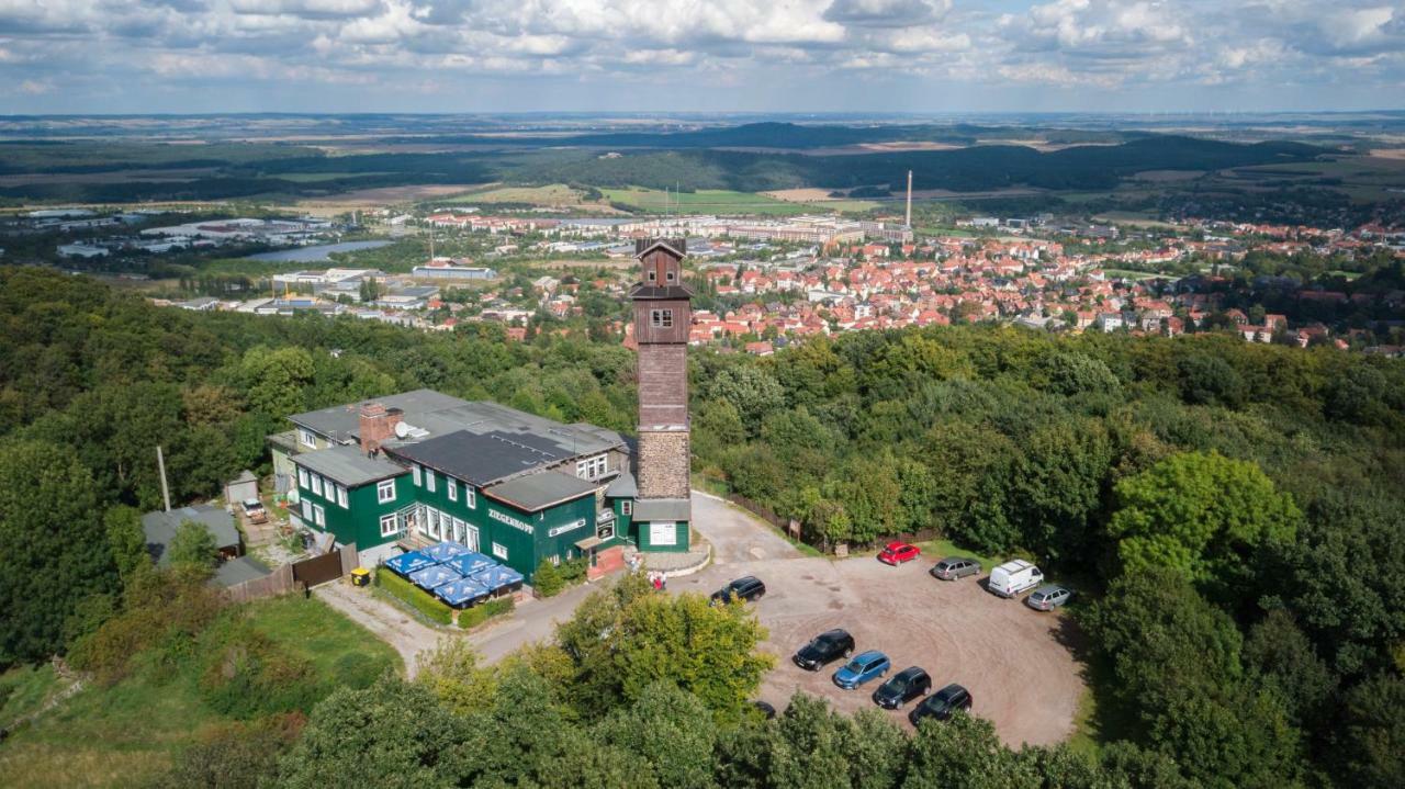 Berggasthof Ziegenkopf Hotell Blankenburg  Exteriör bild