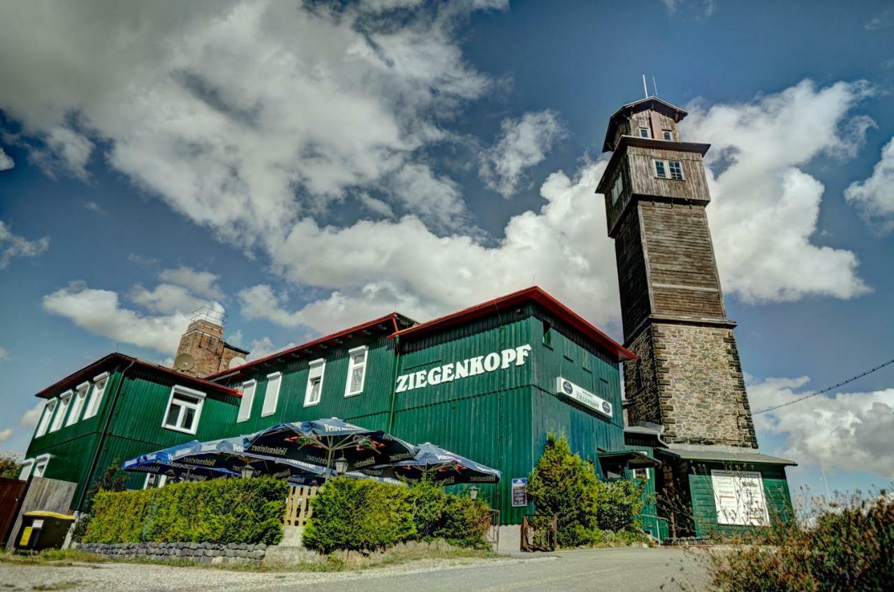 Berggasthof Ziegenkopf Hotell Blankenburg  Exteriör bild